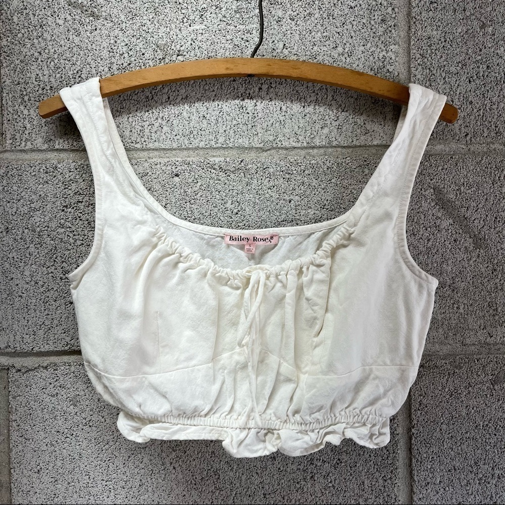 Bailey Rose Peasant Style Bra Top